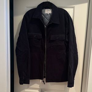 Men's Navy Woolrich Corduroy Jacket